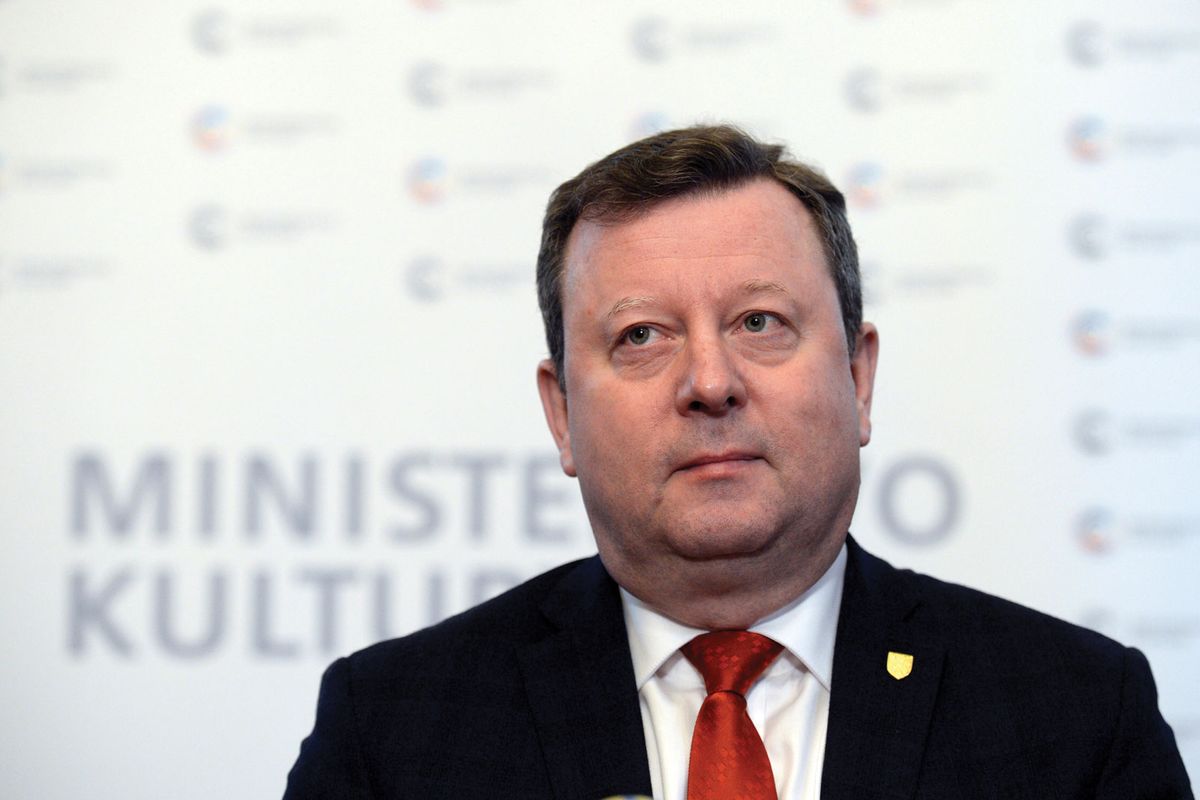 Culture Minister Antonin Stanek has stepped down © CTK / Alamy Stock Photo