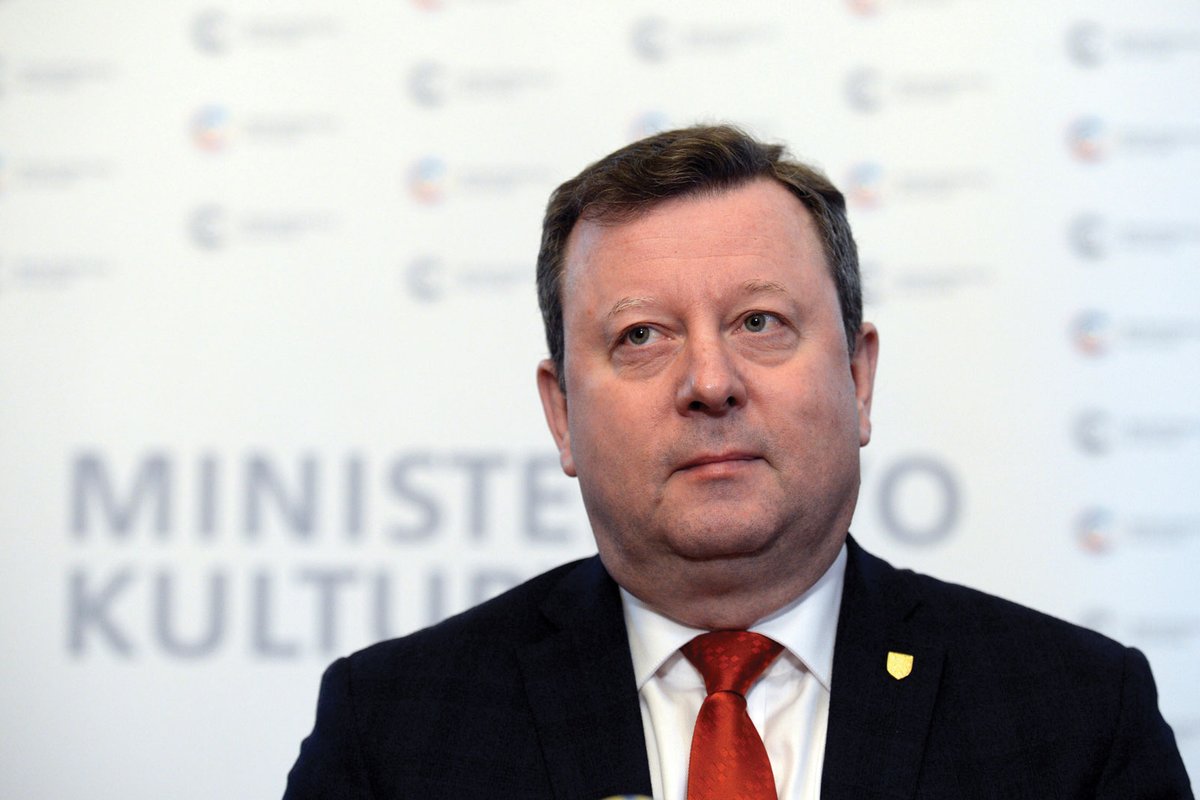 Culture Minister Antonin Stanek has stepped down © CTK / Alamy Stock Photo