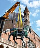 One of Donatello’s most important bronze statues is being restored: should it ever be shown outdoors again?