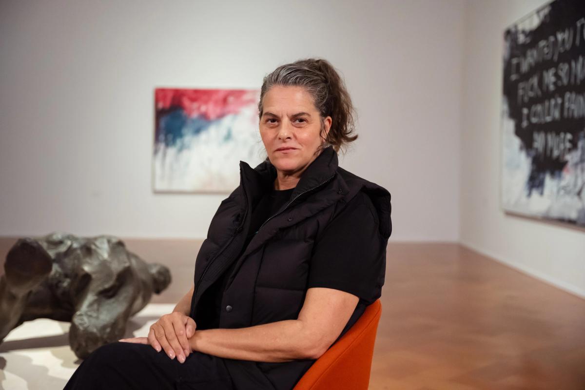 Emin has shown in Italy a few times prior to the Palazzo Strozzi exhibition, including at the Venice Biennale
Photo: Ludovica Arcero, Saywho