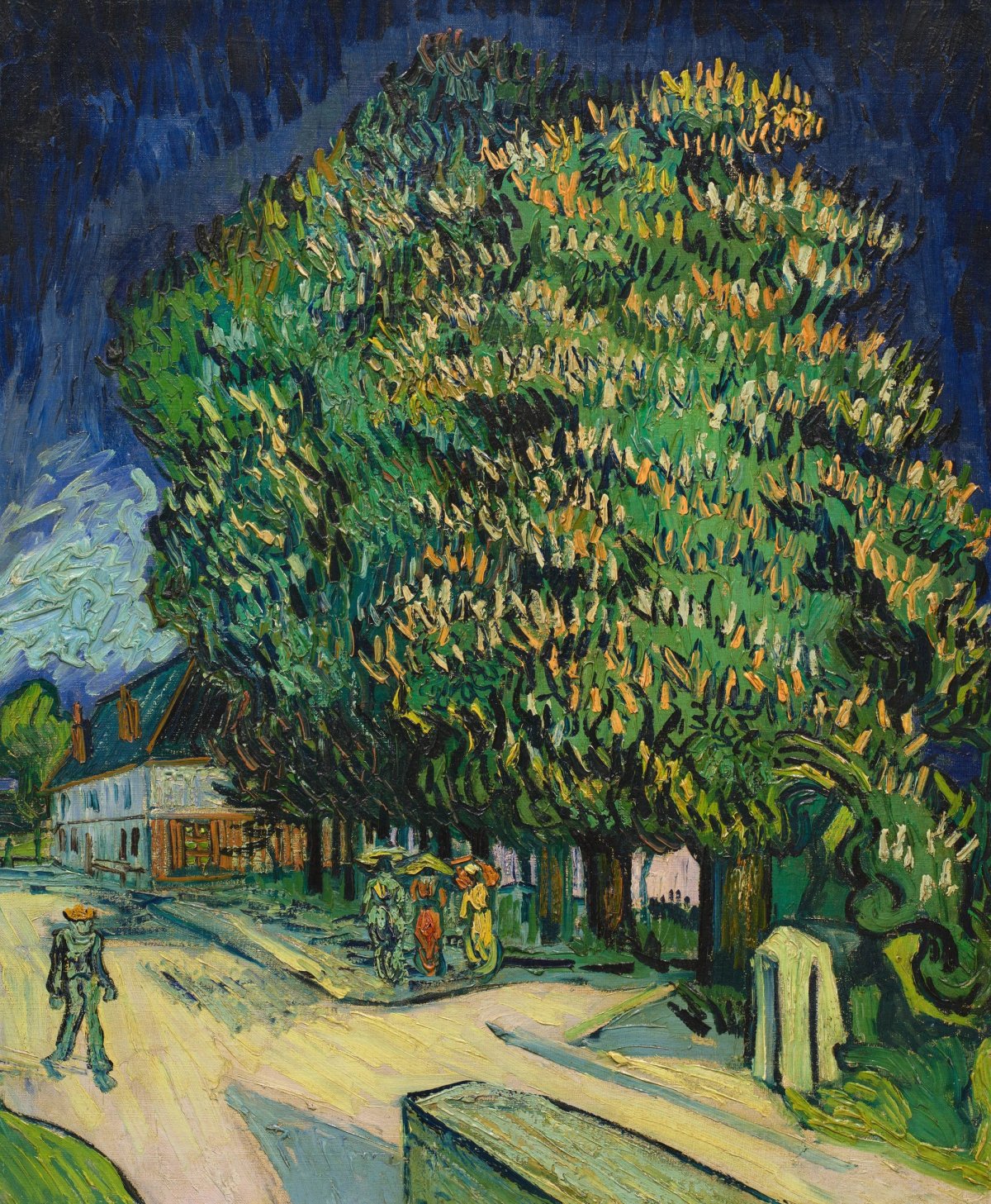 Van Gogh’s Blossoming Chestnut Trees (Châtaigniers en fleurs) (May 1890)
Sotheby’s