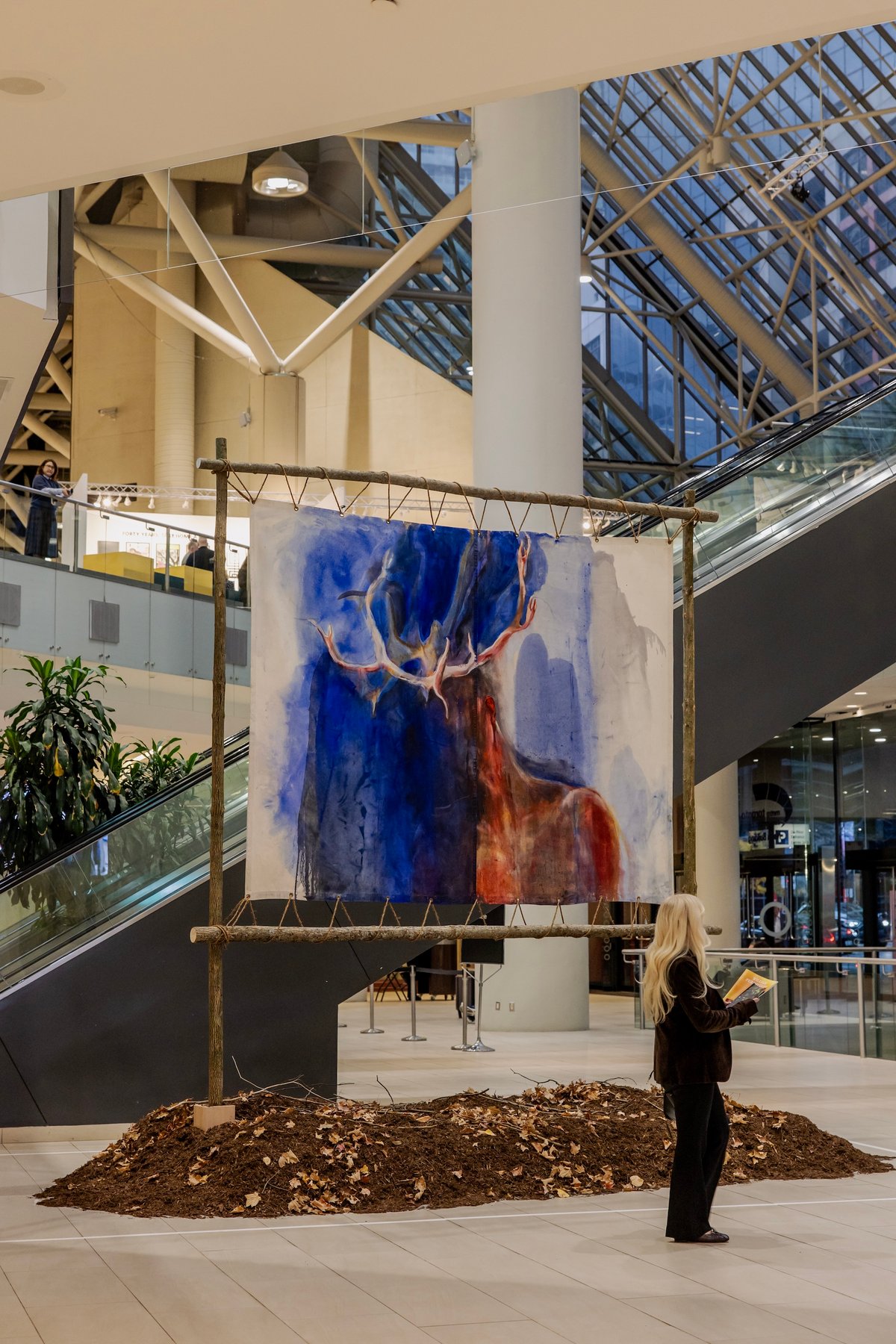 Lynn Donoghue's Untitled (Watching) (1996) at Art Toronto Photo: Jenna Marie Wakani