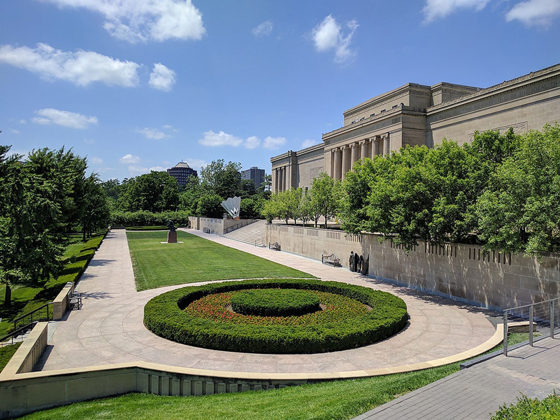 The Nelson-Atkins Museum of Art in Kansas City, Missouri 