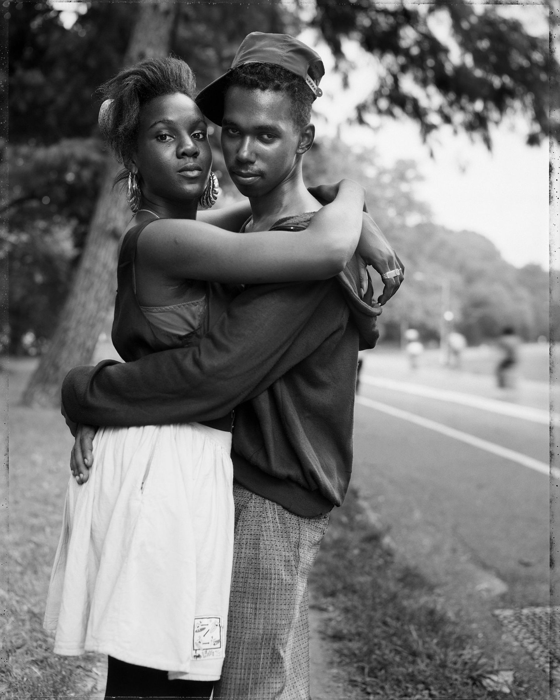 A Couple in Prospect Park, Brooklyn, NY (1990) by Dawoud Bey High Museum of Art