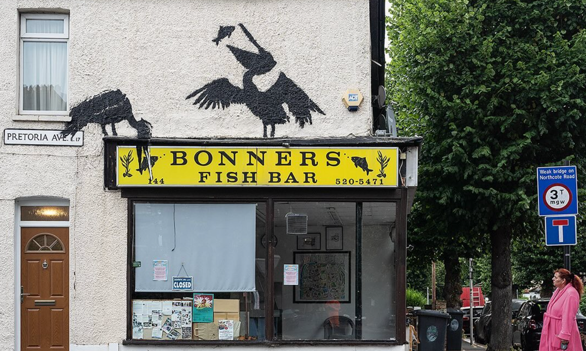 Banksy’s fifth animal mural in less than a week appears in east London Banksy’s fifth animal mural in less than a week appears in east London