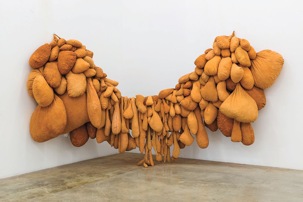 Solange Pessoa’s Hammock (part of 4 Hammocks, 1999-2003) at the Barbican
Courtesy of Rubell Museum, Miami and Washington, DC. Photo: Chi Lam