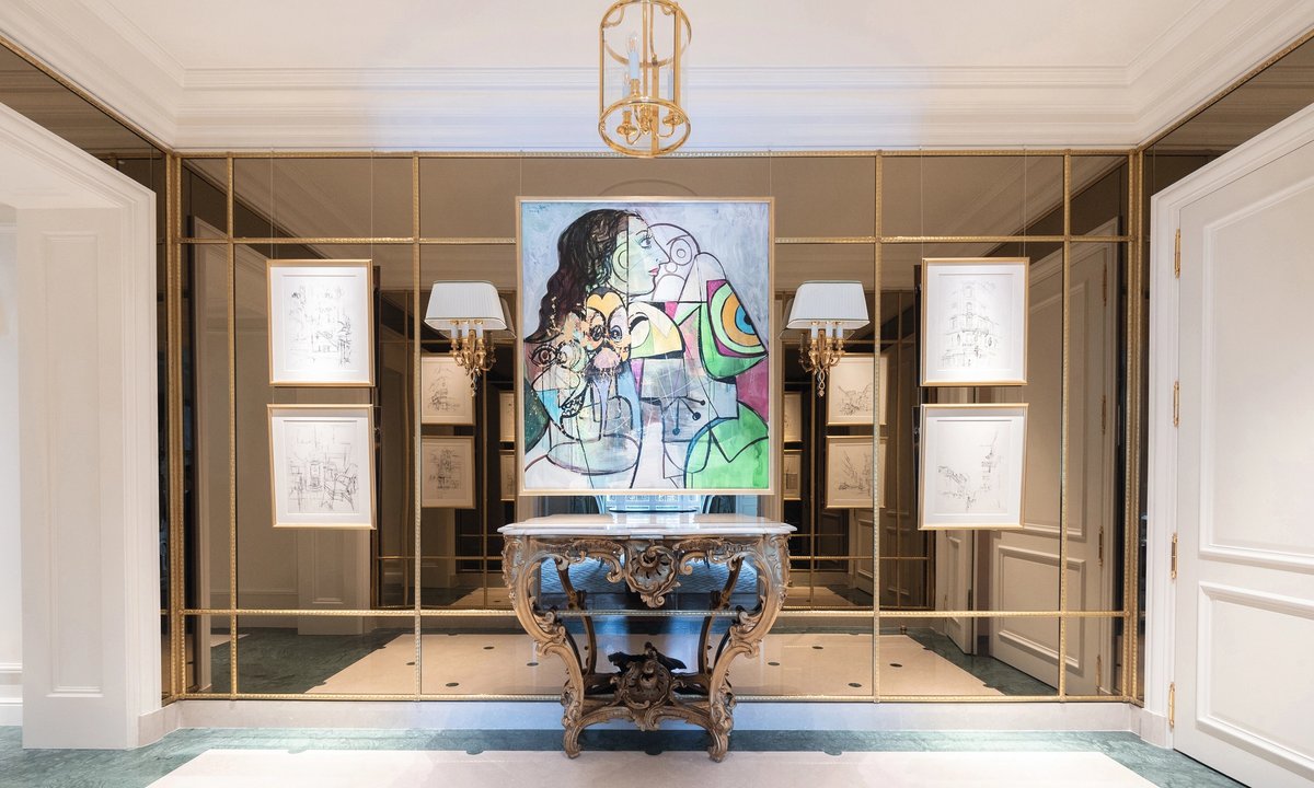 In London, hotels are where the art is
