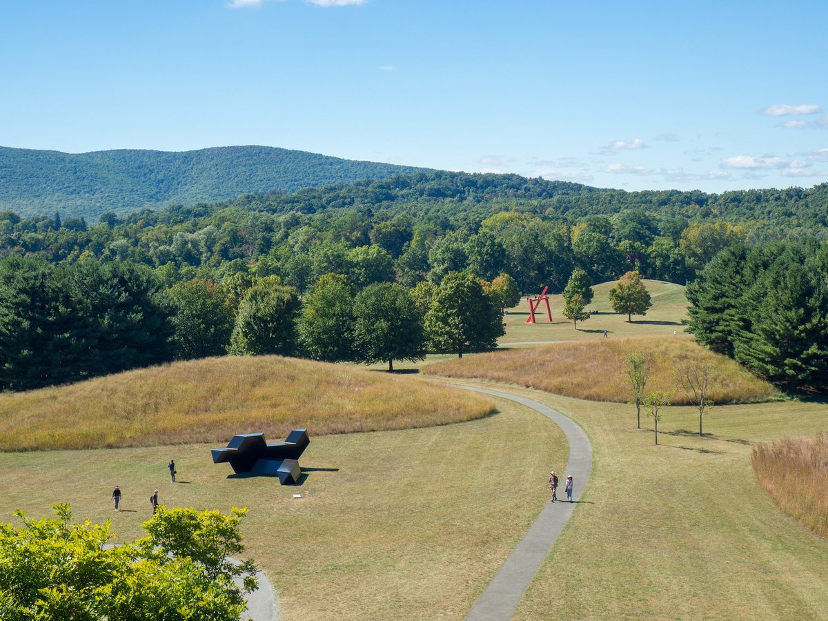 Visitors at Storm King Art Center in upstate New York Photo by Eldan Goldenberg, via Wikimedia Commons