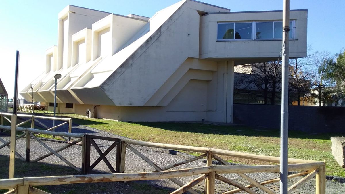 The Antiquarium was completed in 1974 but never opened © Daniela Leone; courtesy of Parco archeologico di Ercolano