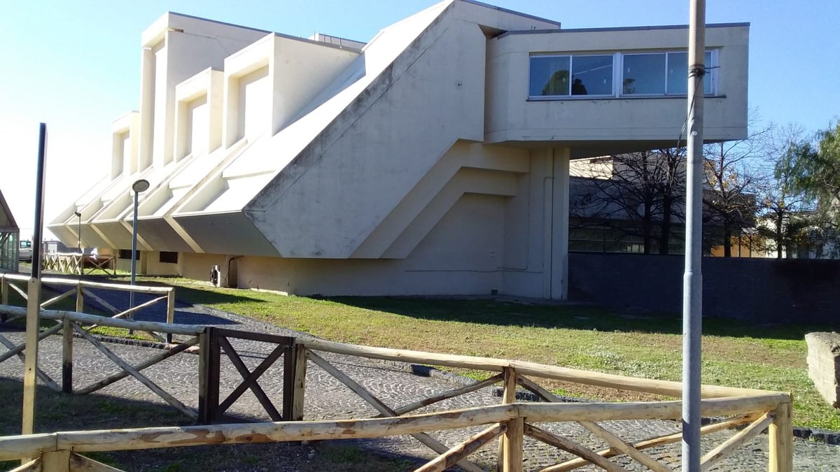 The Antiquarium was completed in 1974 but never opened © Daniela Leone; courtesy of Parco archeologico di Ercolano