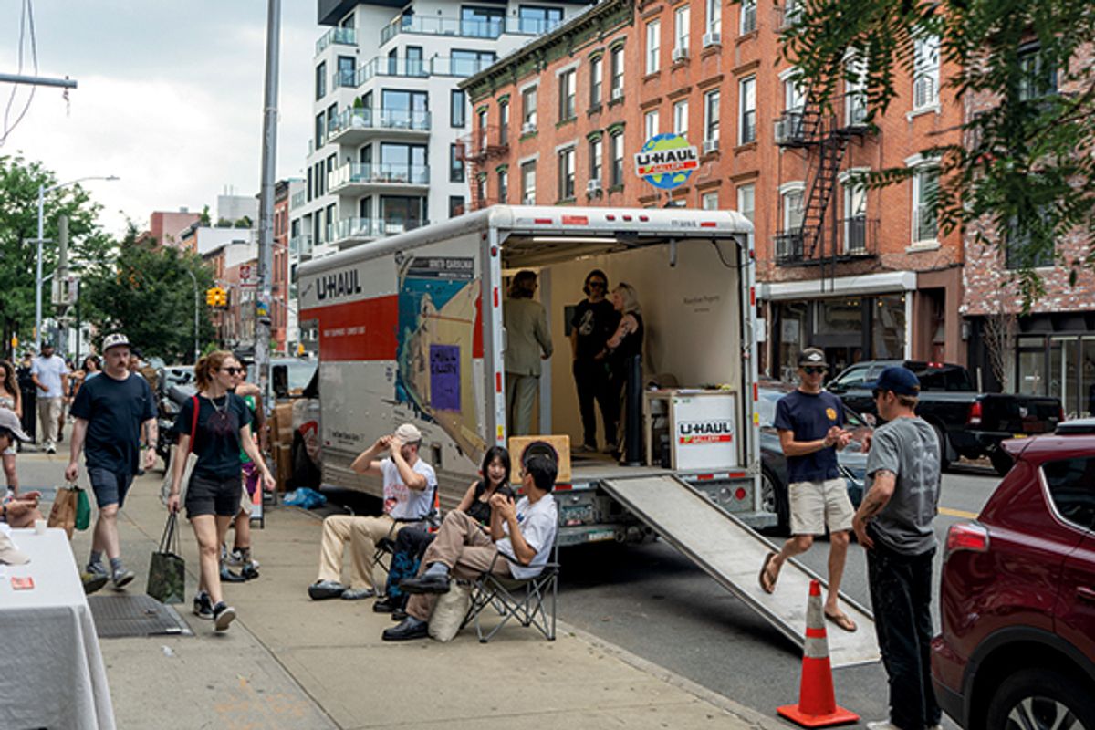 Keep on trucking: the buzzy U-Haul Gallery drives straight into Armory Week with its own fair
Courtesy U-Haul Gallery.