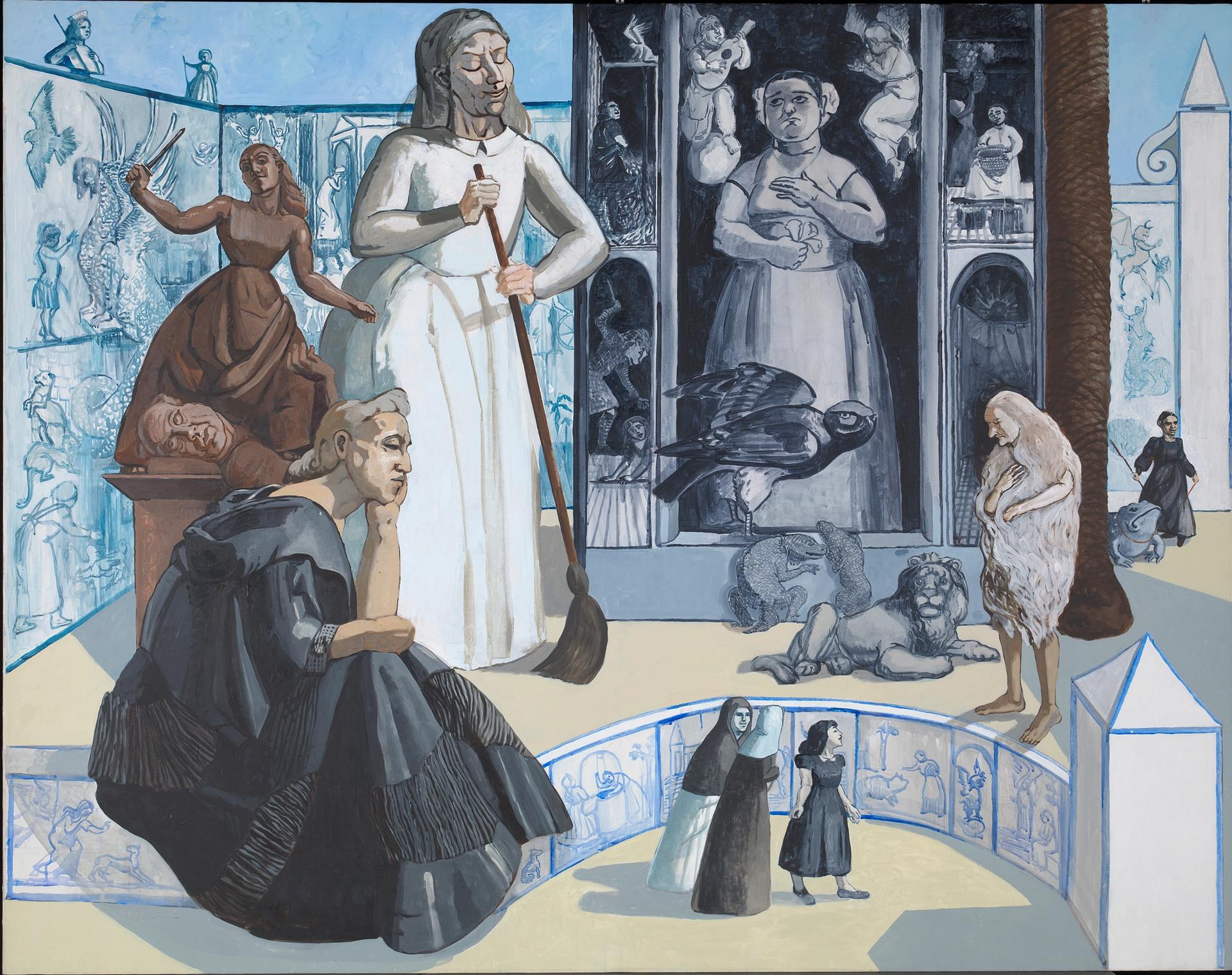 Paulo Rago Paula Rego’s monumental mural filled with famous female figures—and ...