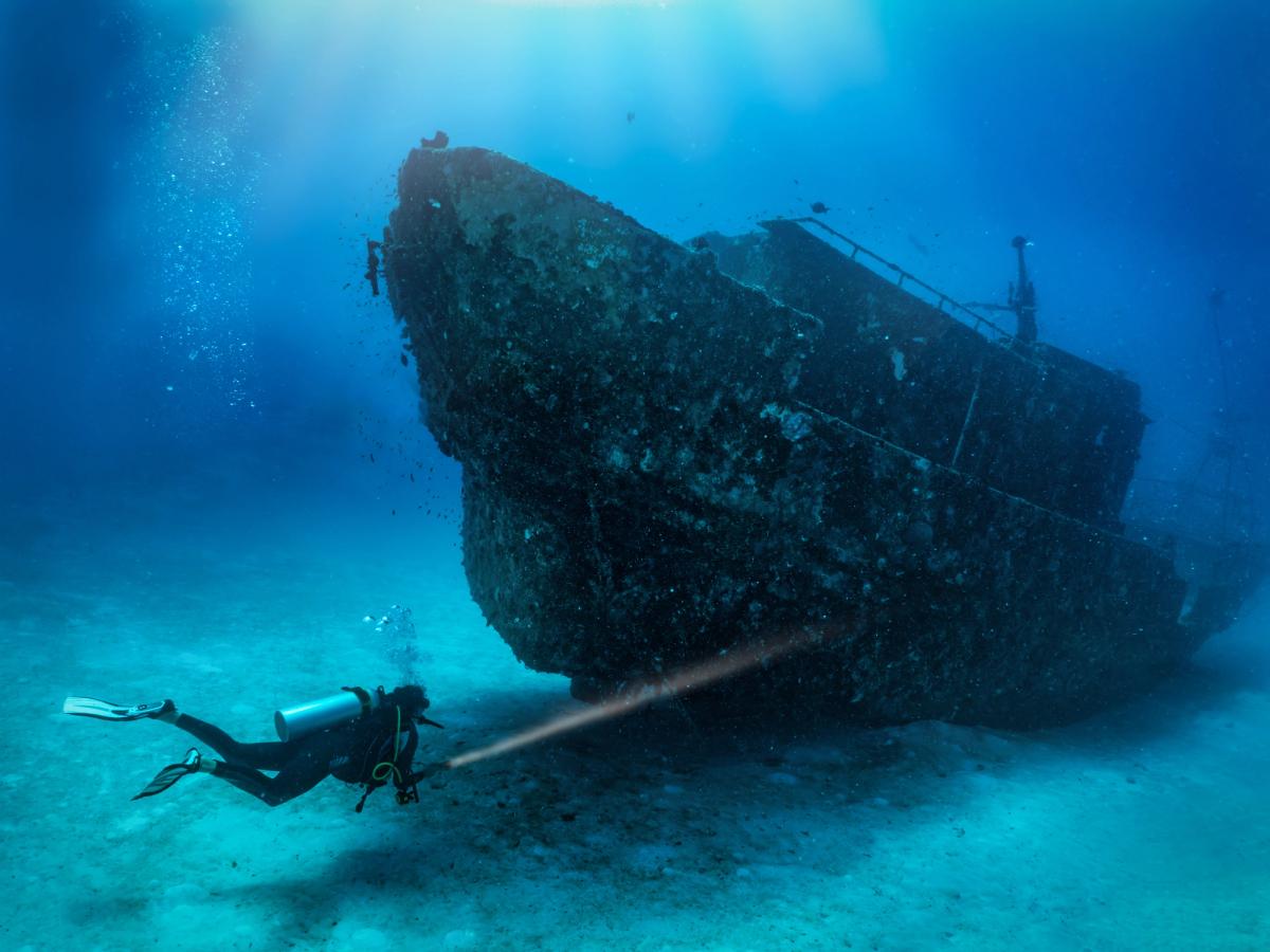 A new study has noted that only 0.2% of shipwrecks worldwide lie in areas classified as fully protected, where mining would be prohibited
Photo: moofushi — Adobe Stock Image