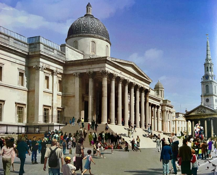 'Move London's National Gallery entrance from Trafalgar Square to a