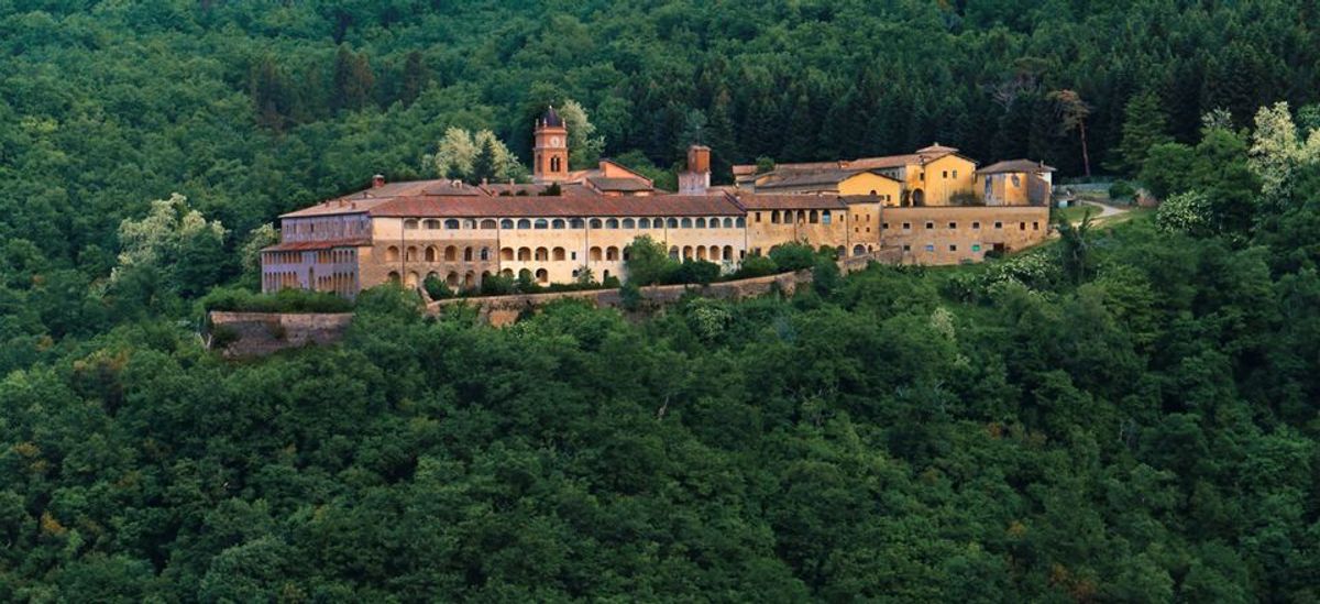 The Certosa di Trisulti in Lazio, Italy © Mattis; Wikimedia