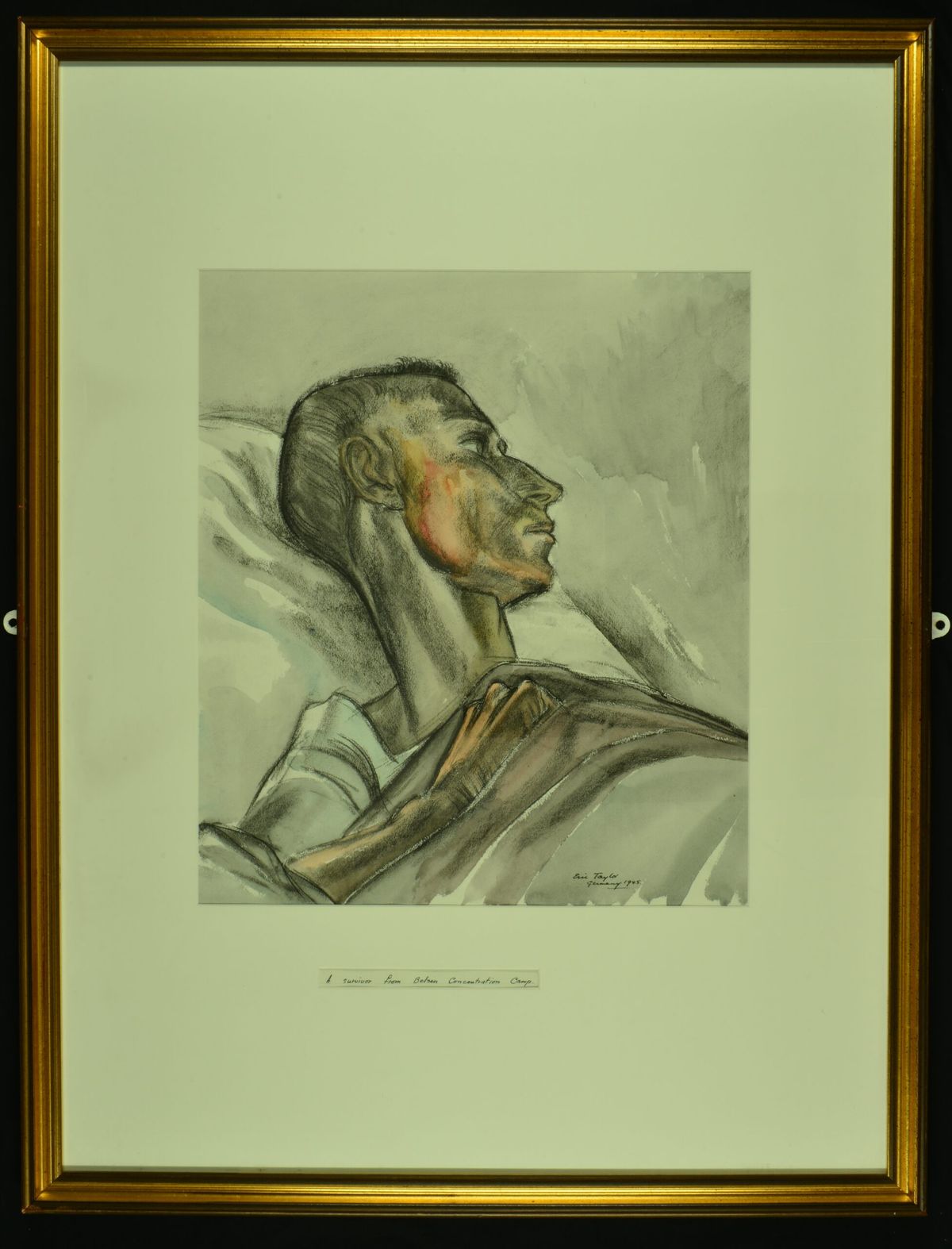 Eric Taylor, A survivor from Belsen Concentration Camp (1945)
Wiener Holocaust Library Collections