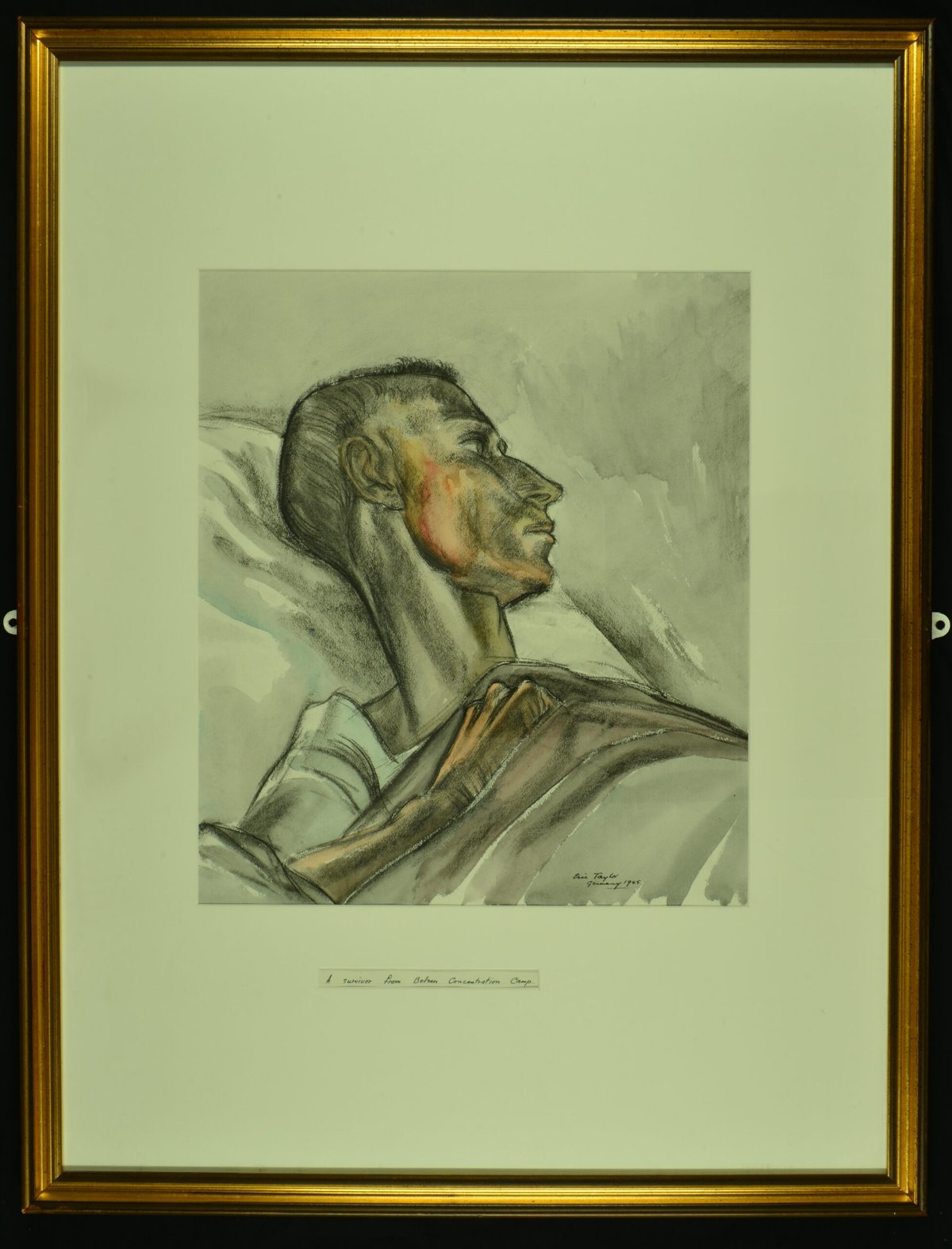 I am glad you are recording what they have done to me': portraits from Belsen concentration camp among exhibits in London anniversary show - The Art Newspaper - International art news and events