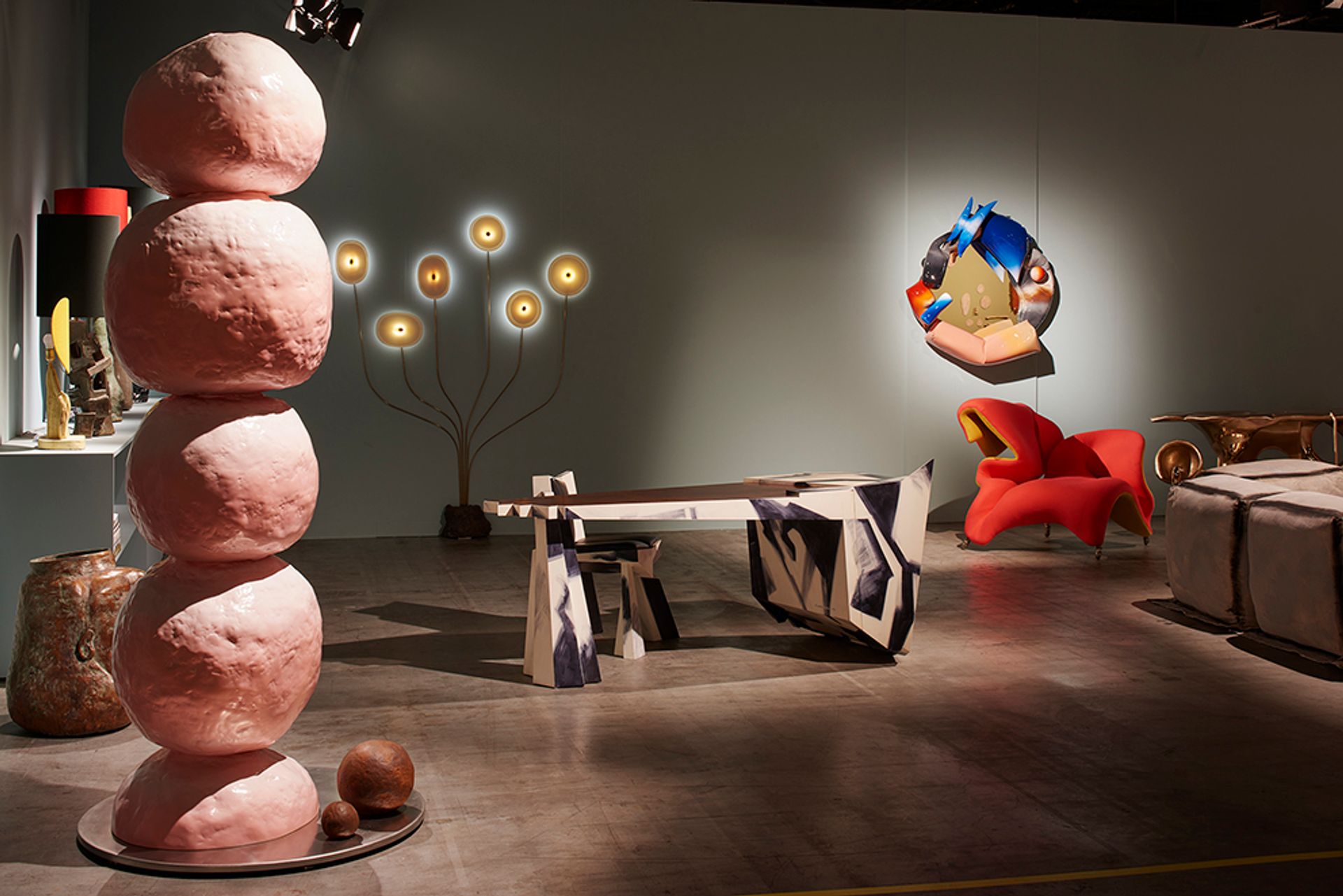 Friedman Bend's booth at Design Miami/Basel © James Harris