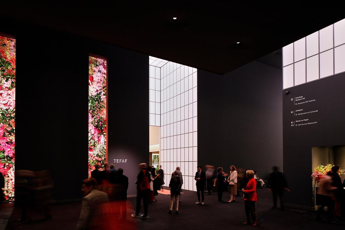 The entrance to Tefaf Maastricht in 2020 
