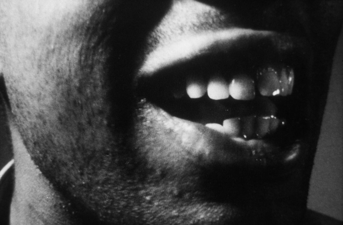 A still from Stan Douglas's installation Deux Devises: Breath and Mime (1983), part of the Flick collection of modern and contemporary art © Stan Douglas / Staatliche Museen zu Berlin, Friedrich Christian Flick Collection at Hamburger Bahnhof