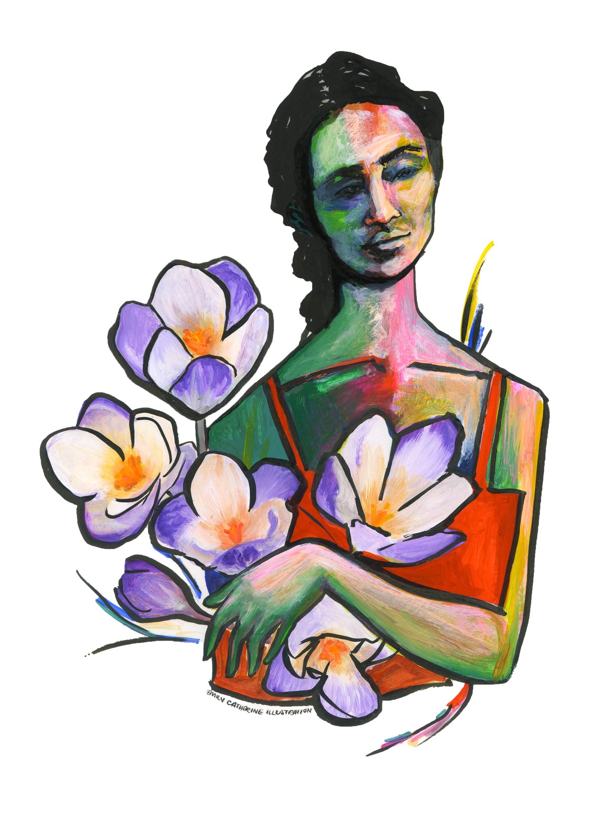 Alice Black commissioned the artist Emily Catherine to produce this work for ArtULTRA; commissioning artists is something that UK institutions are cutting back on, she says Courtesy of ArtULTRA