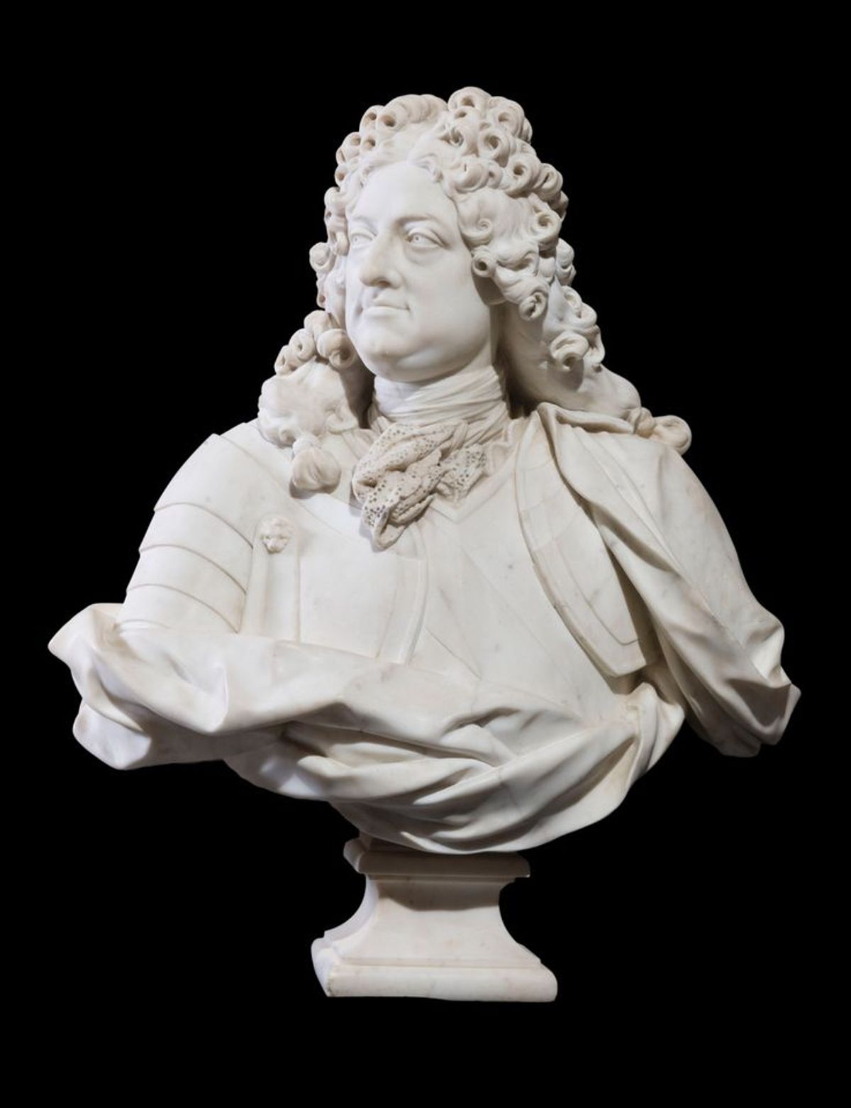 A bust by Jean-Louis Lemoyne of Philippe II, Duke of Orléans, whose collection is on show in New Orleans ©  Christophe Fouin