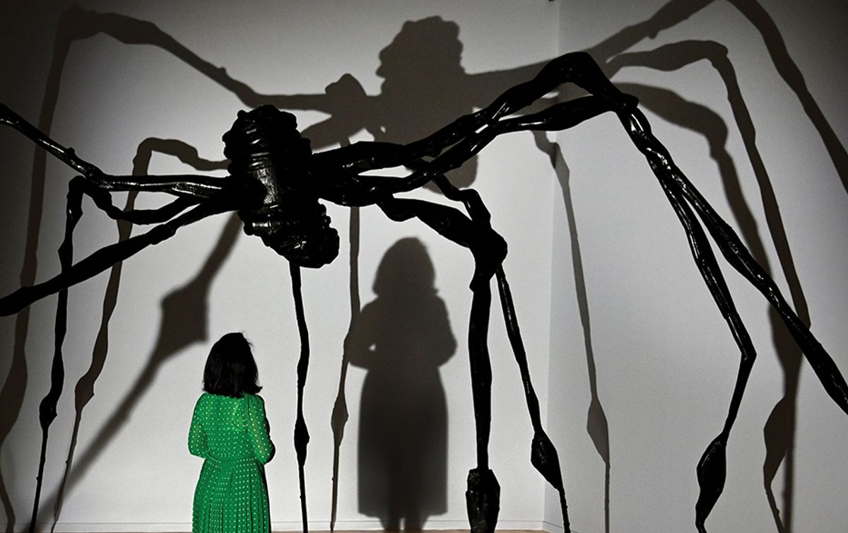 louise bourgeois: Louise Bourgeois' gigantic spider sculpture fetch
