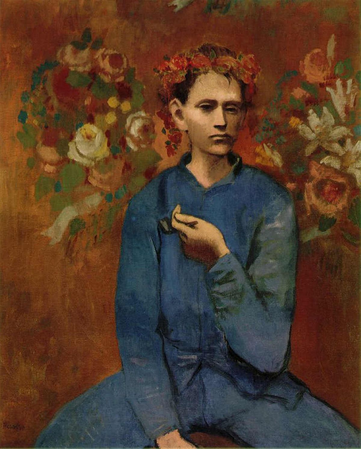 Pablo Picasso, Garçon à la Pipe (Boy with a Pipe) (1905) 