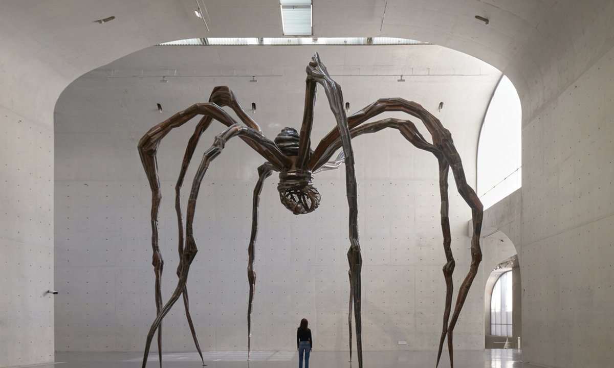 China finally gets caught in Louise Bourgeois's web