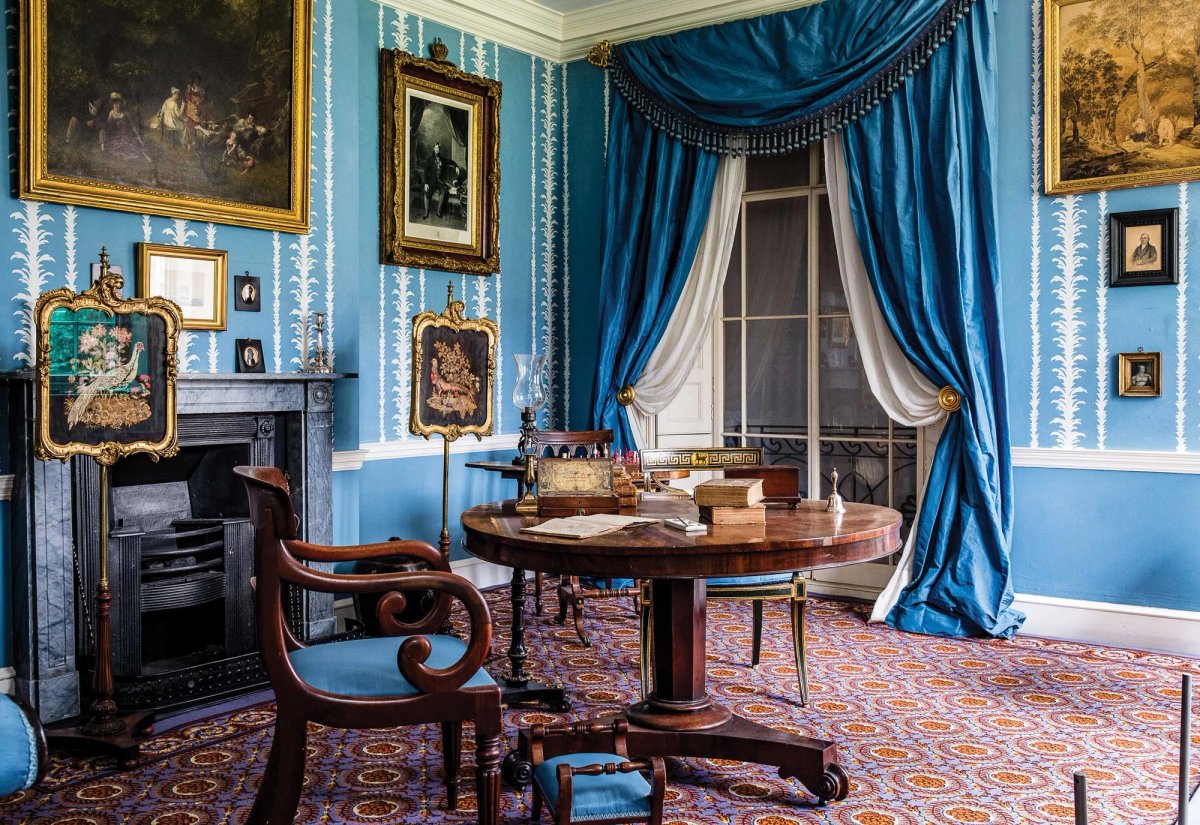 An 1830 drawing room in the Museum of the Home’s Rooms Through Time galleries. The 1630-1830 rooms will remain open while the 20th-century displays are revamped, to reopen in the summer
© 2023 Museum of the Home