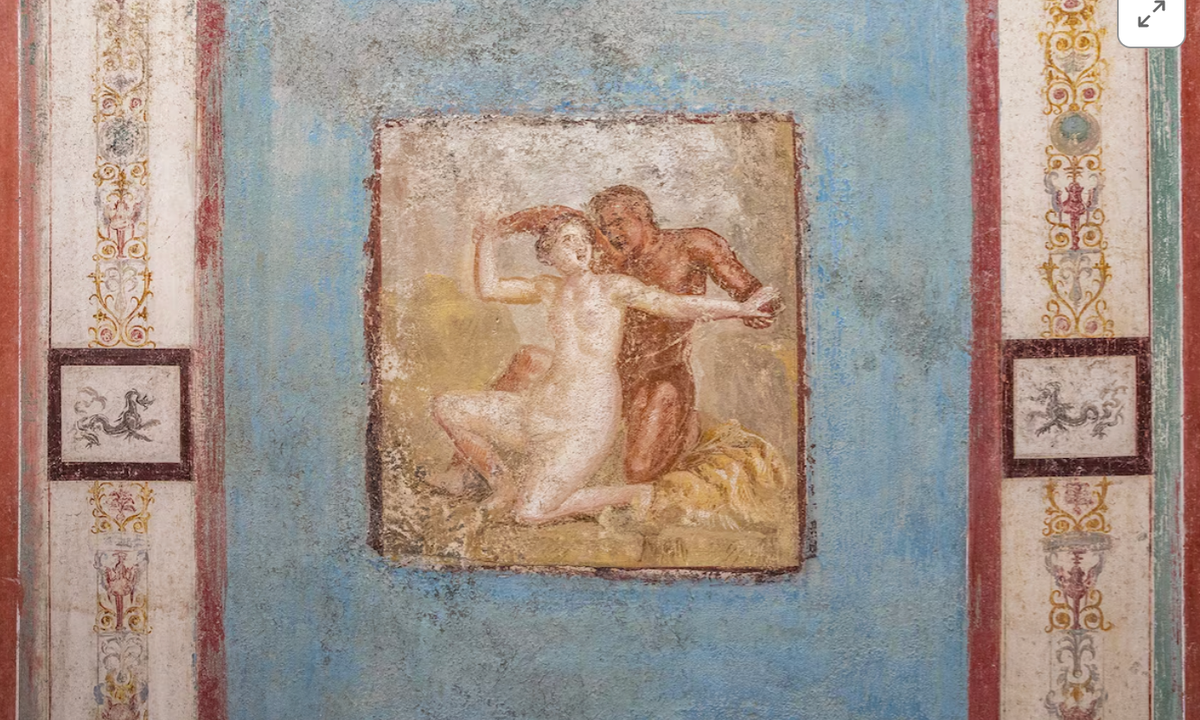 House featuring erotic art unearthed at Pompeii House featuring erotic art unearthed at Pompeii