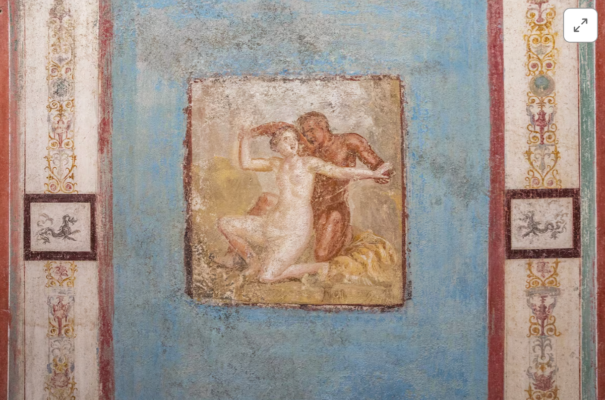 The small residential unit was discovered at the ancient city during ongoing investigations at the Amanti Island insula
Courtesy of Pompeii Ufficio Stampa