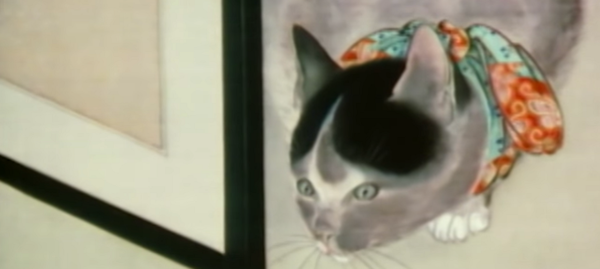 A still from the Metropolitan Museum of Art's Youtube video Metropolitan Cats, 1983—A History of Cats at The Met A still from the Metropolitan Museum of Art's Youtube video Metropolitan Cats, 1983—A History of Cats at The Met