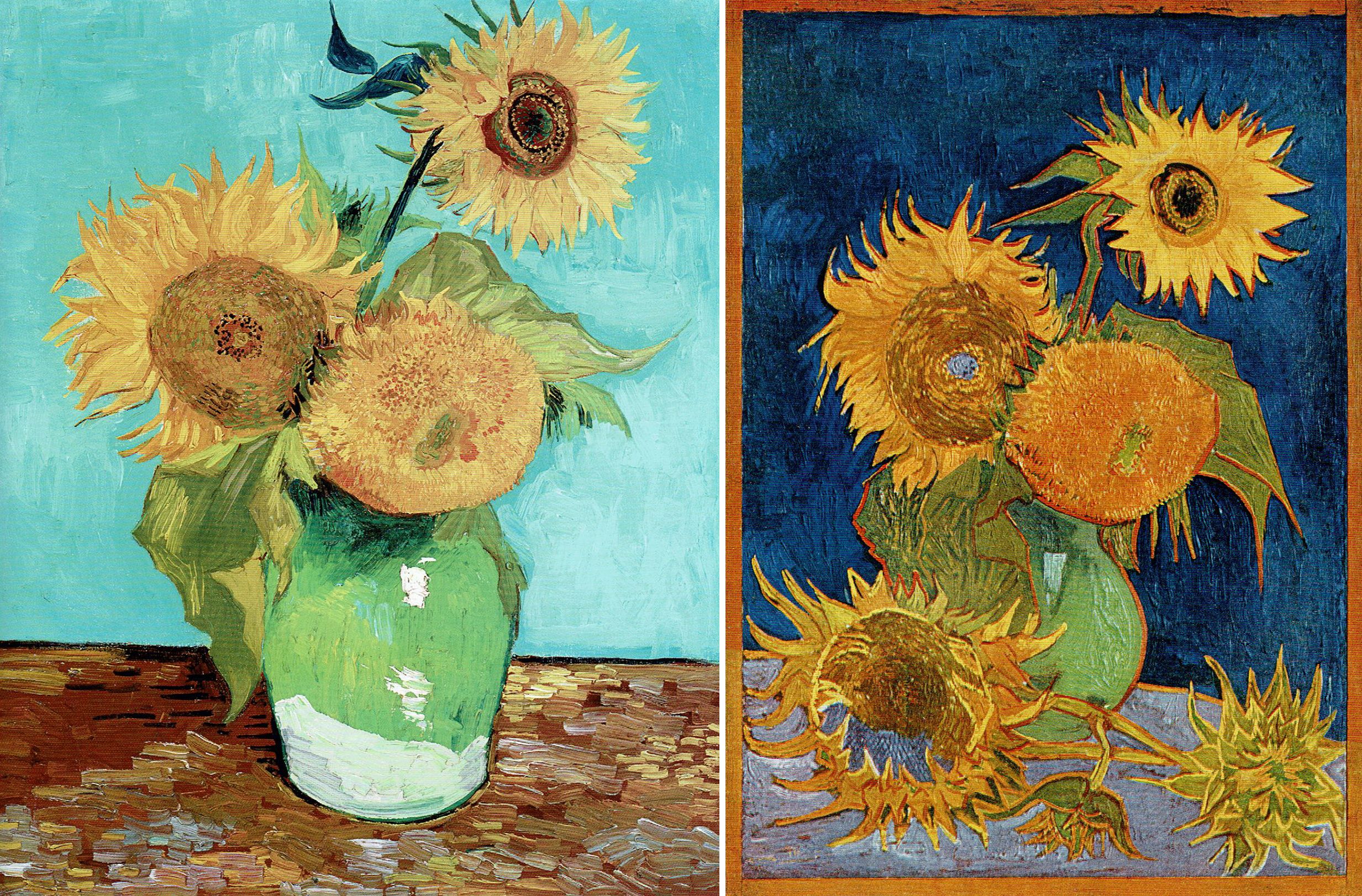 van gogh sunflowers painting