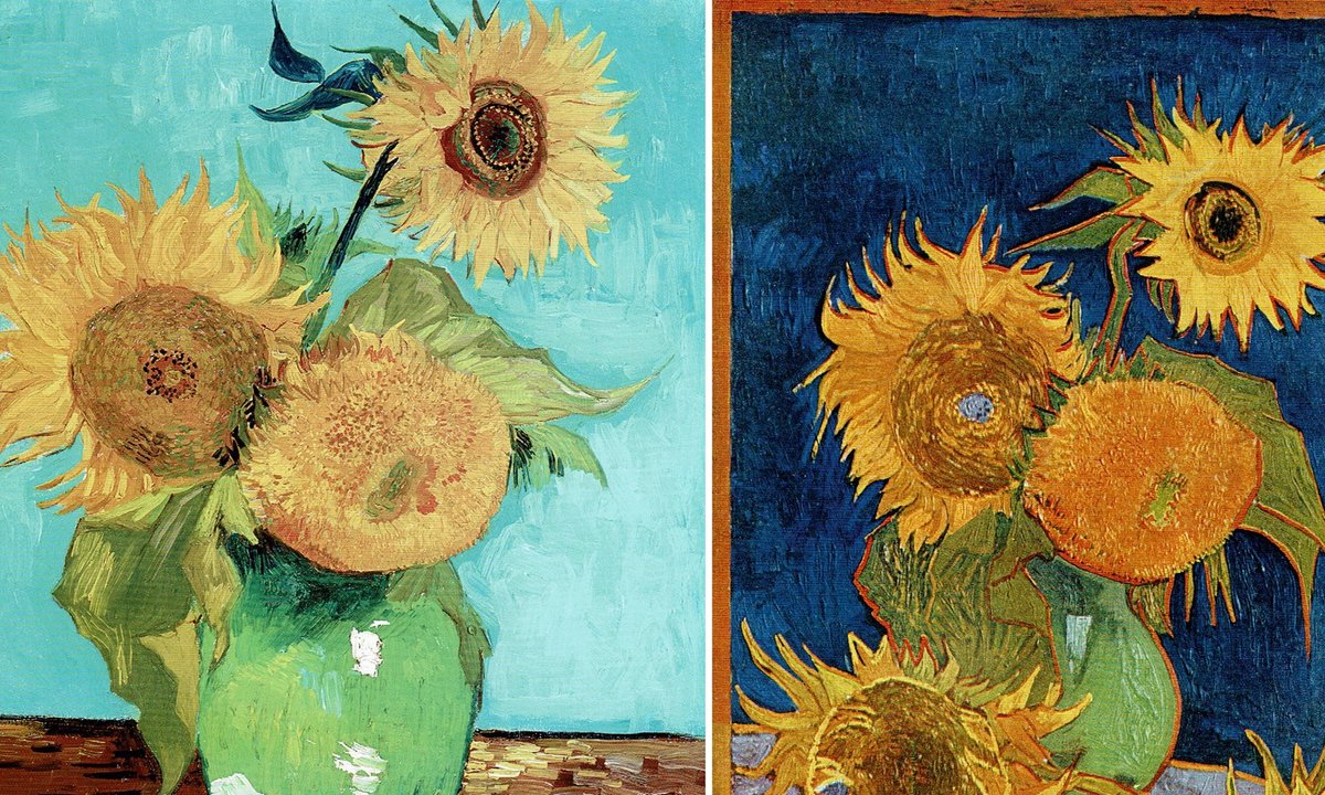 Secrets of the two unknown Van Gogh Sunflowers