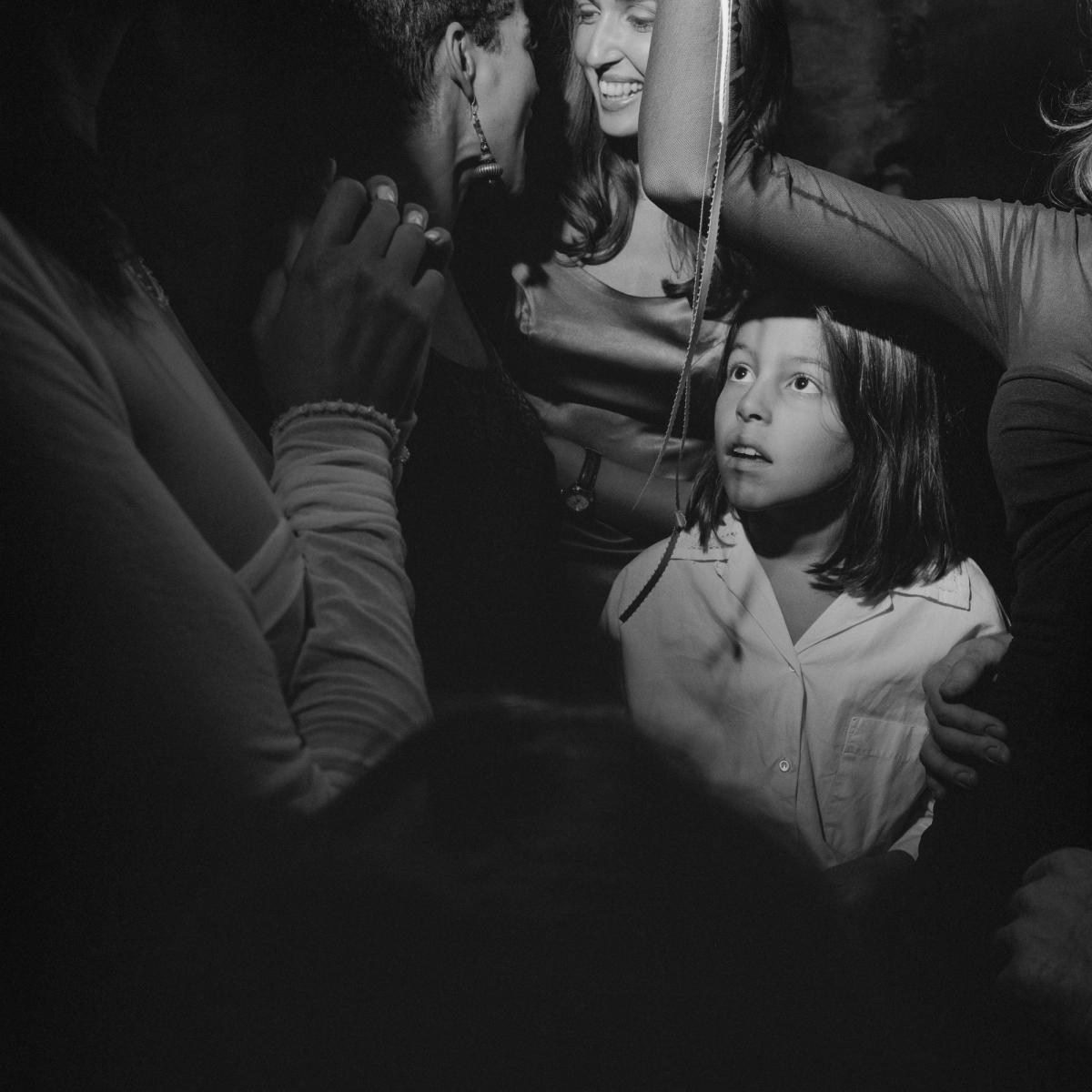 Larry Fink, Sante D'Orazio Wedding, New York, NY, September 1991 (1991)
©Larry Fink/MUUS Collection, courtesy MUUS Collection