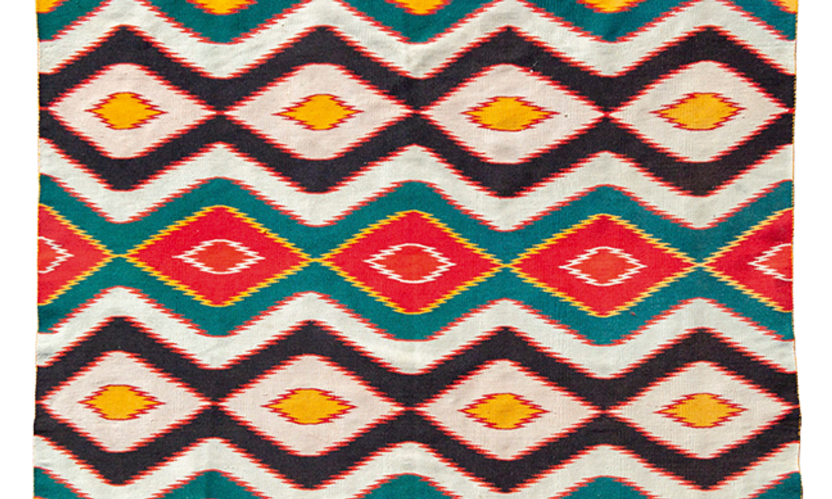 Frank Stella's eye-dazzling collection of Navajo weavings to go on view