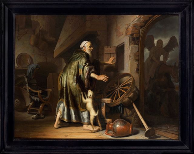 Emotional masterpiece': Rembrandt's tribute to his blind father goes on  sale at Frieze Masters
