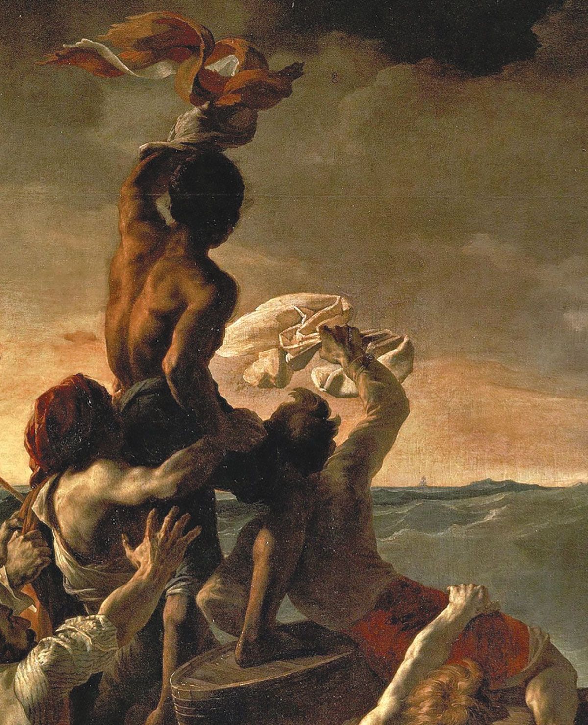 An epic of betrayal: detail from Théodore Géricault’s The Raft of the Medusa (1819) Courtesy of the Louvre, Paris