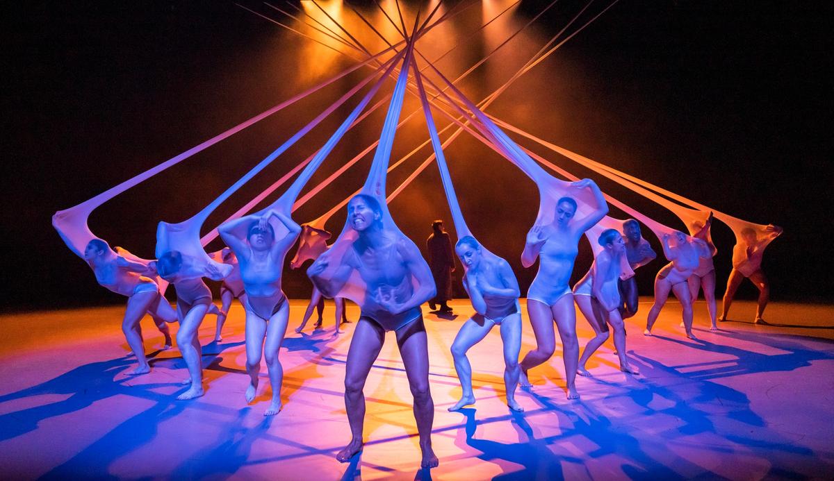 Free Your Mind featured performers from the Olivier award-winning Boy Blue group
Photo: Tristram Kenton