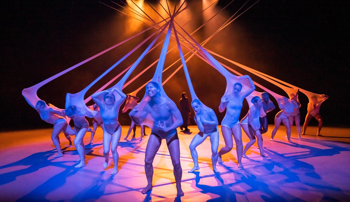 Free Your Mind featured performers from the Olivier award-winning Boy Blue group
Photo: Tristram Kenton