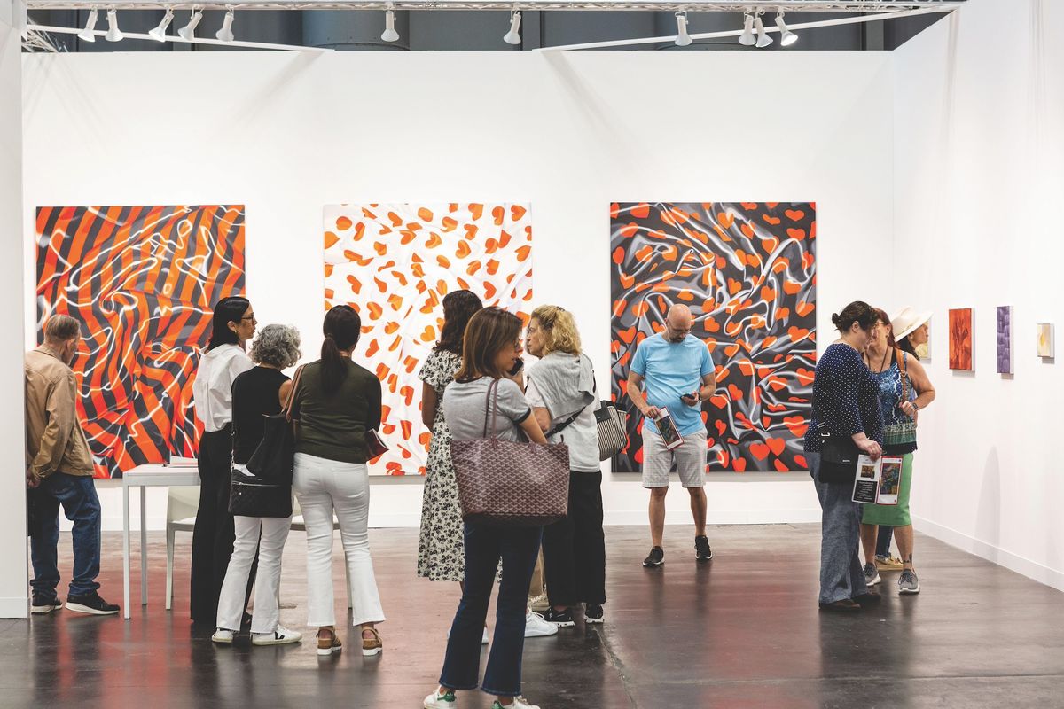 The 2023 edition of The Armory Show at the Javits Center. Credit: Ed Lefkowicz/Alamy Live News