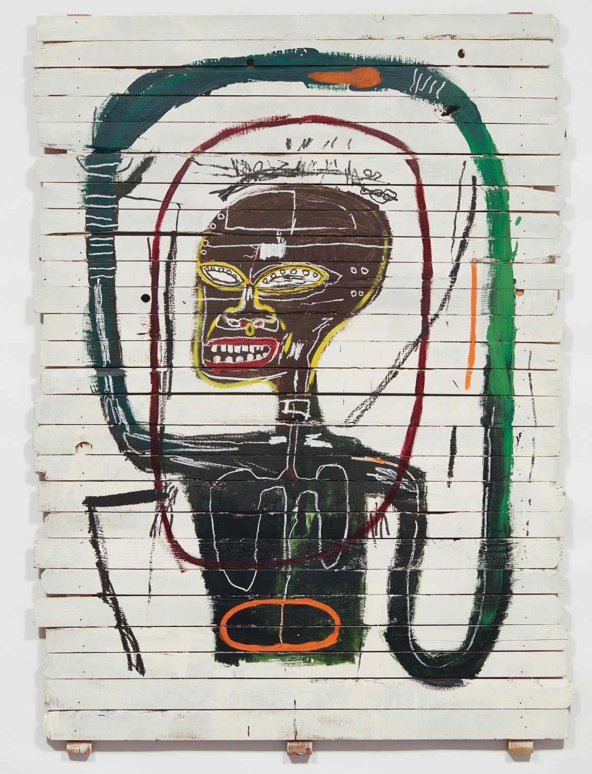 Basquiat's Flexible (1984) Courtesy of phillips