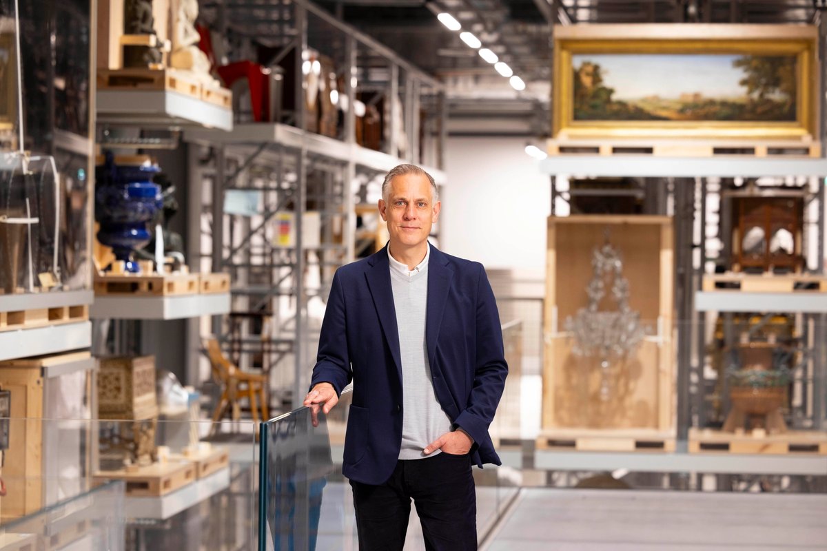 Tim Reeve, the deputy director of the V&A and the driving force behind the V&A East Storehouse, was awarded a CBE (Commander of the Order of the British Empire) Image by David Parry, PA Media Assignments