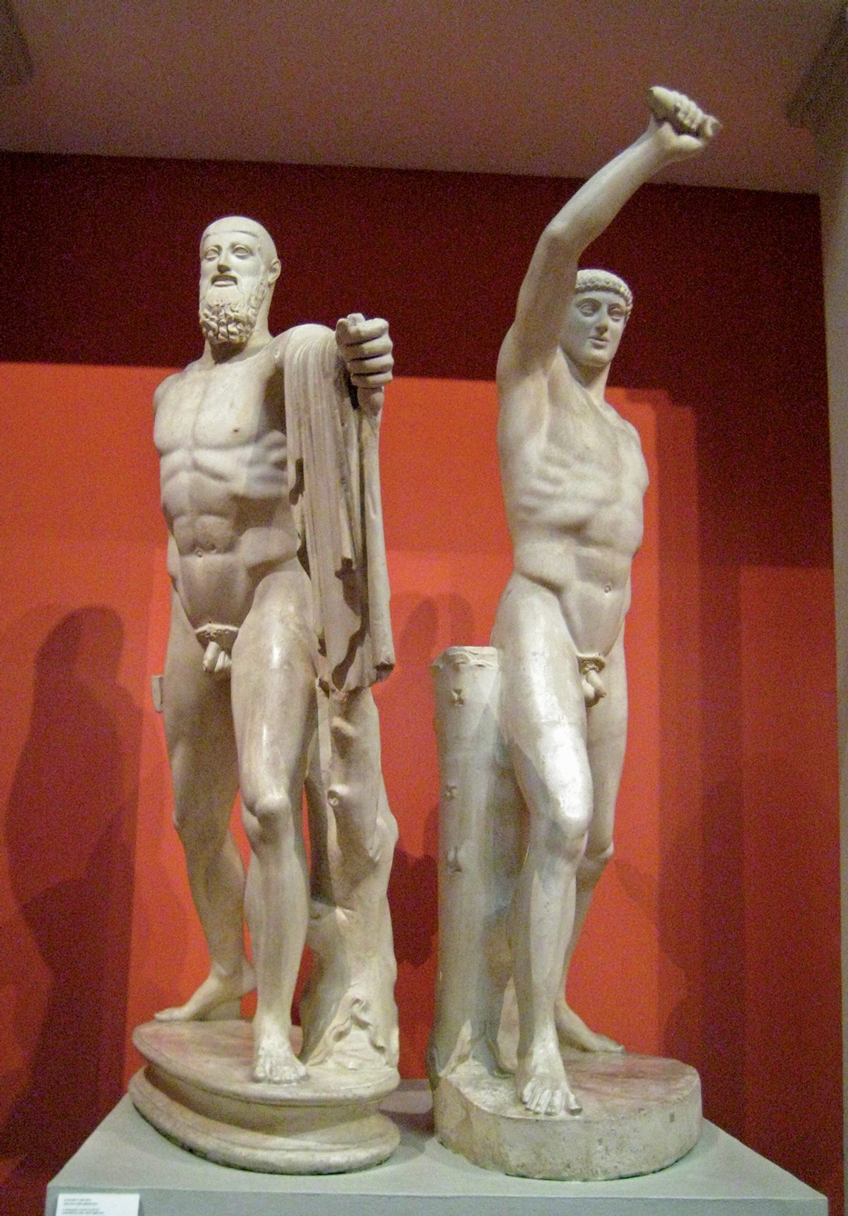 Ancient Greece’s tyrannicides—Harmodius and Aristogeiton—are regarded variously as martyrs and villains Photo: Shakko