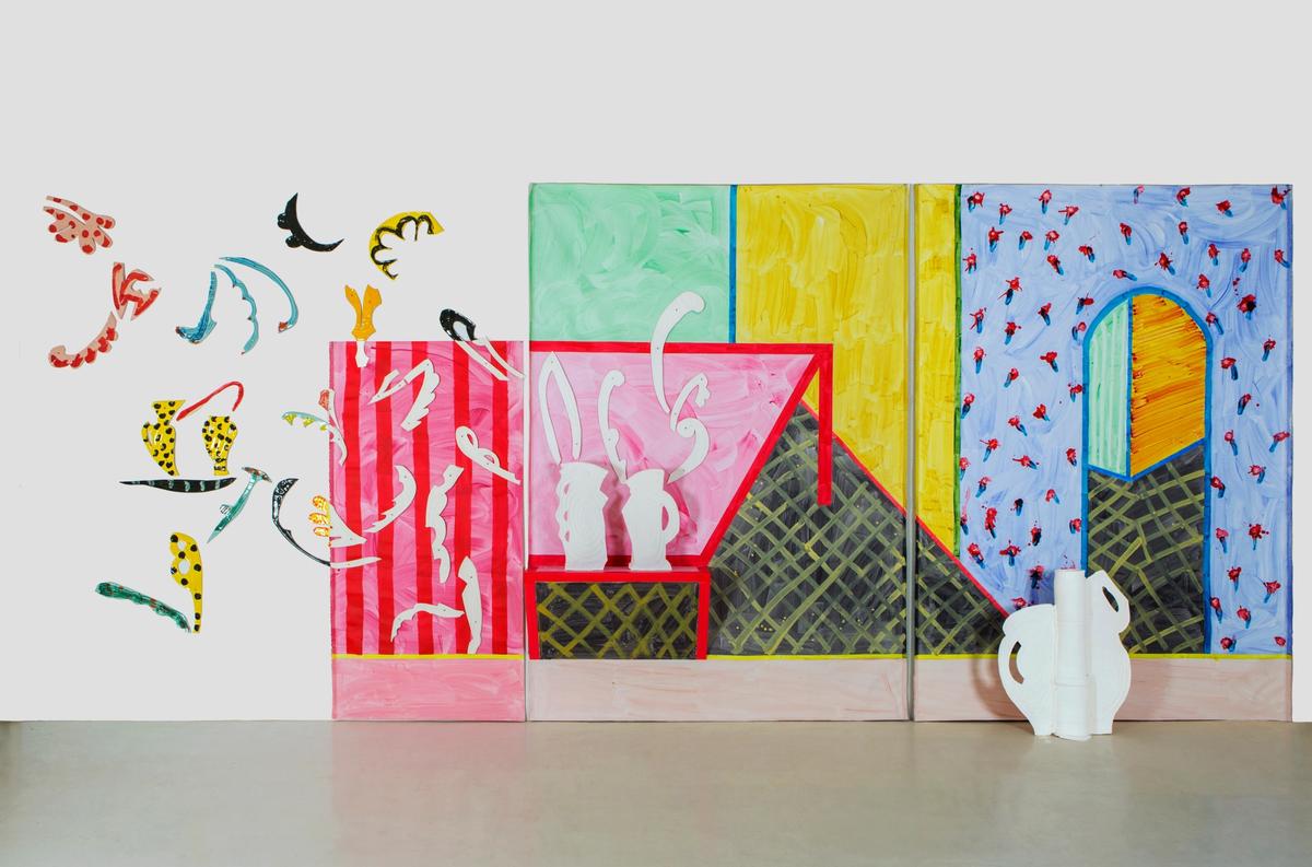 Betty Woodman, A Single Joy of Song (2017) Courtesy of Charles Woodman / The Estate of Betty Woodman and David Kordansky Gallery, Los Angeles, CA