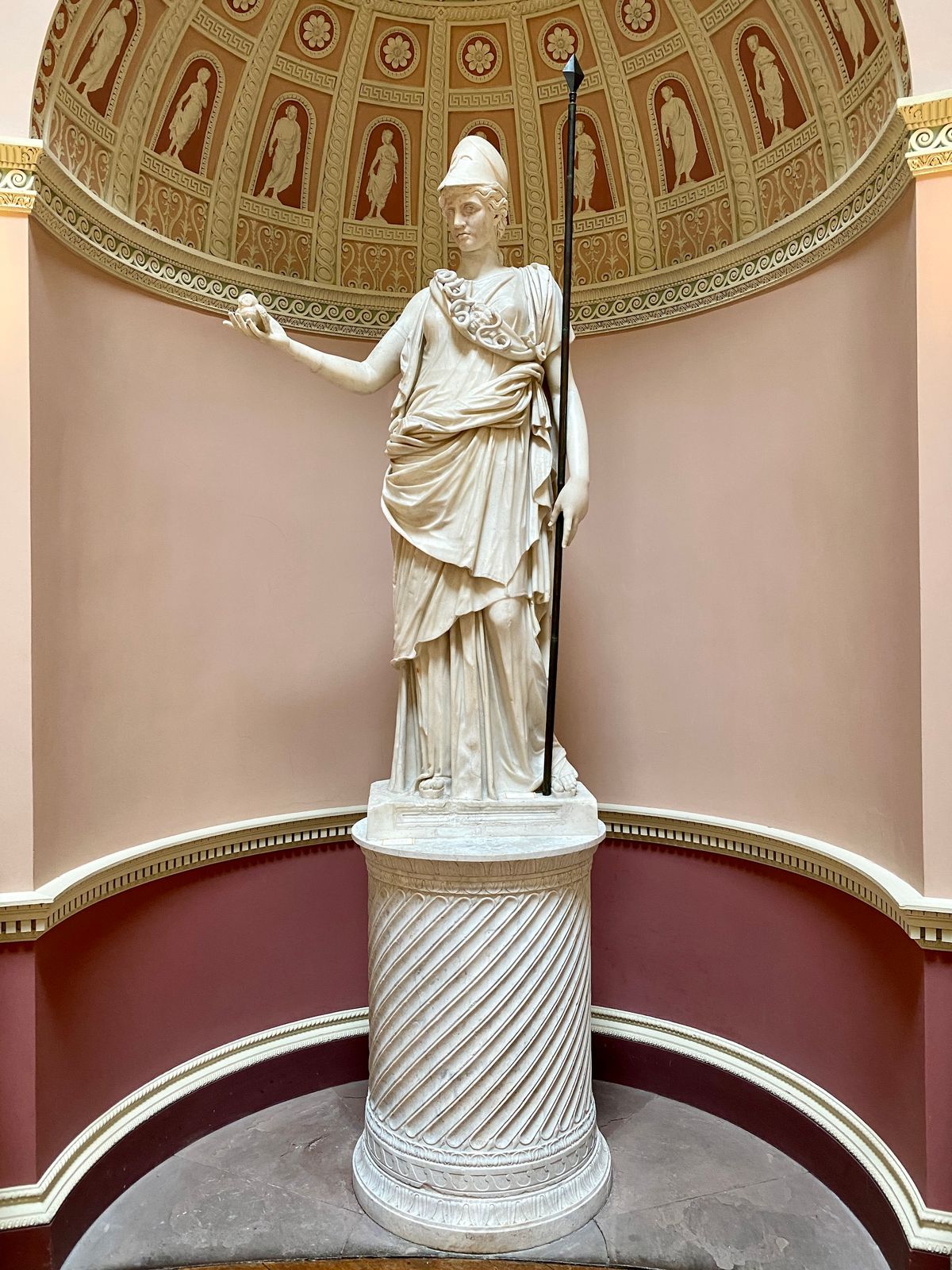 Athena in her former home at the Weddell estate in North Yorkshire, England Photo: Courtesy Halsted A&A Foundation