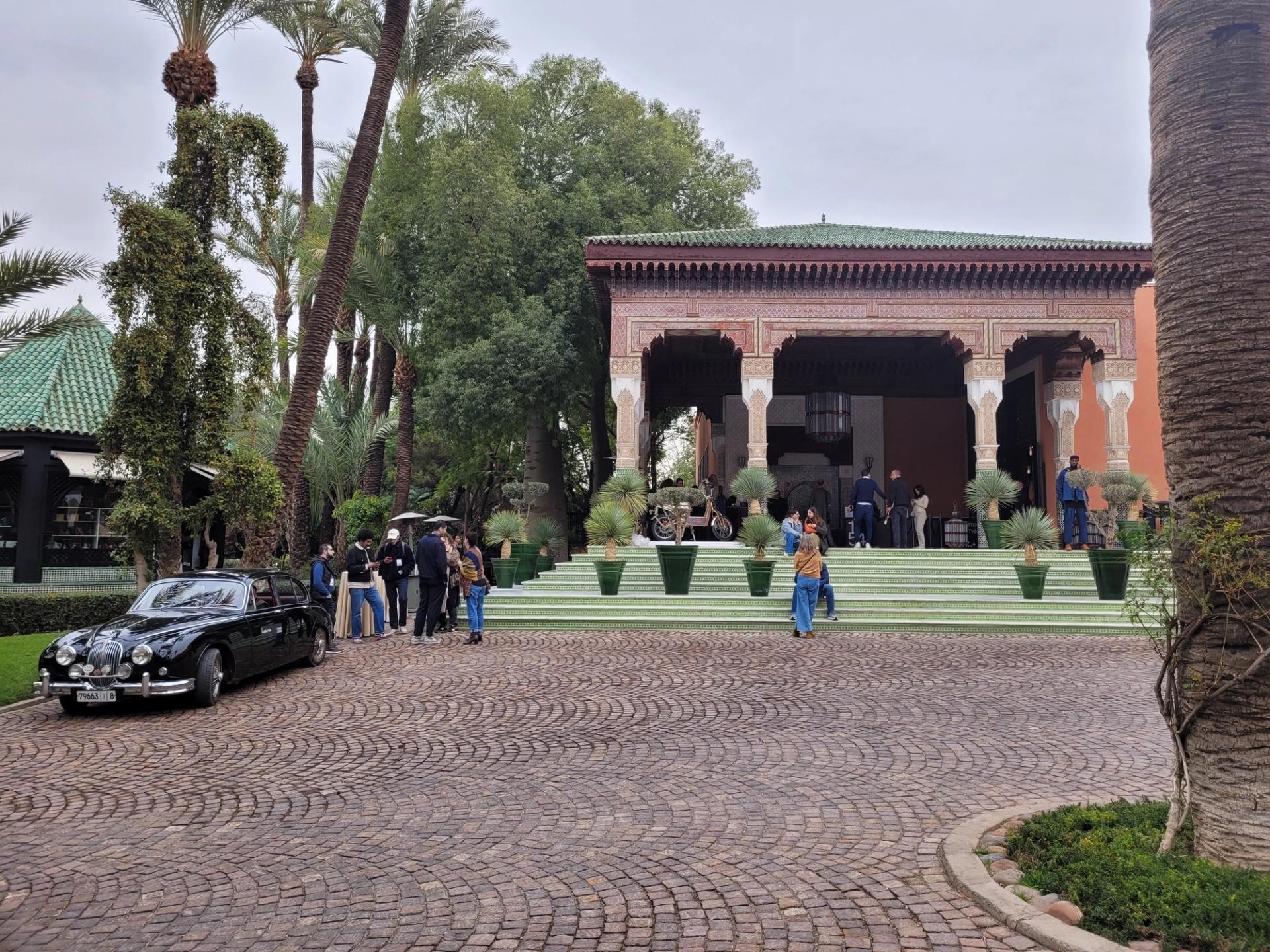 1-54 Marrakech takes place at the grand La Mamounia hotel