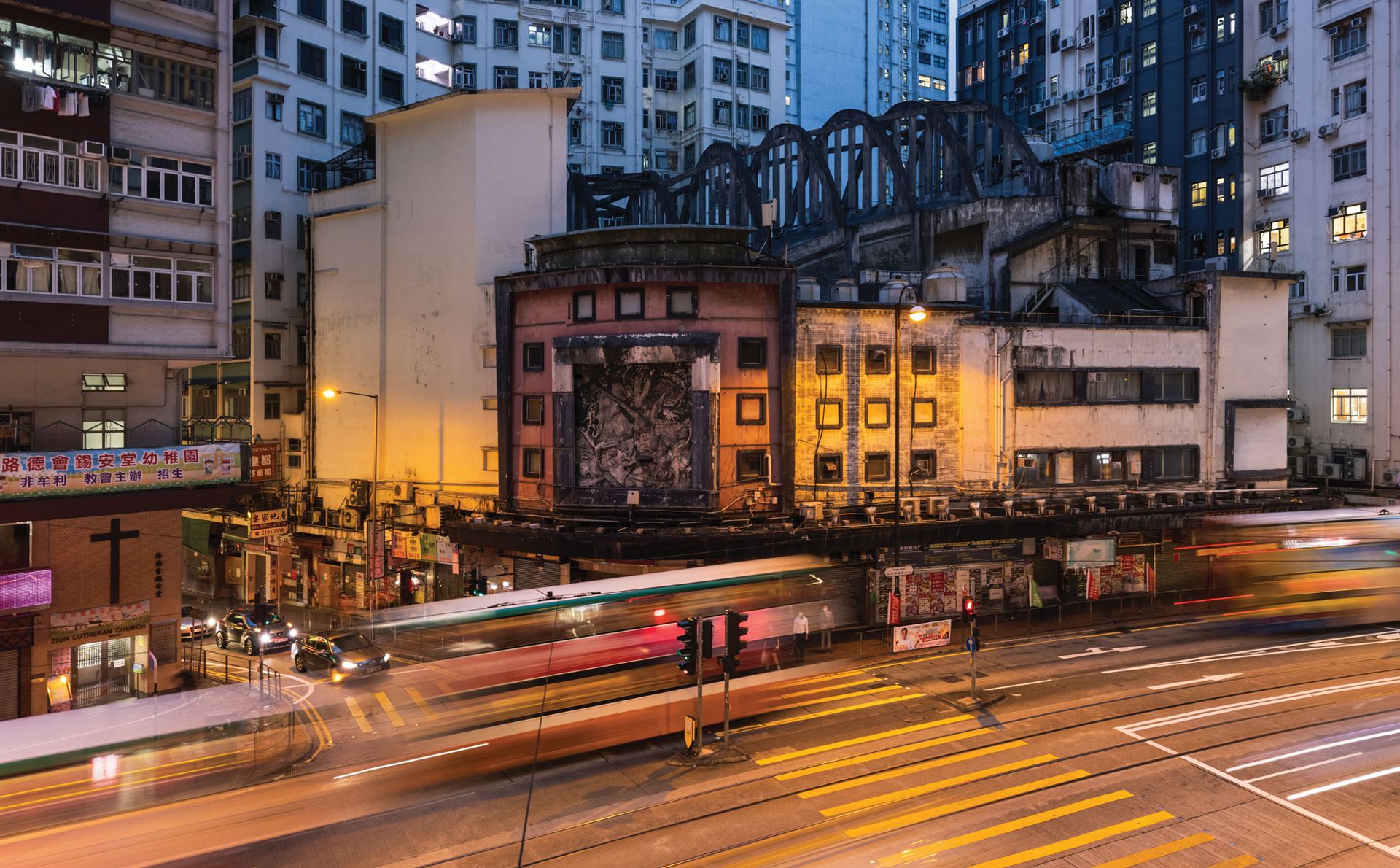 The dilapidated Hong Kong State Theatre, which operated as a cinema and live performance venue from 1952 to 1997, will be restored as an arts hub over the next five years Photo: New World Development