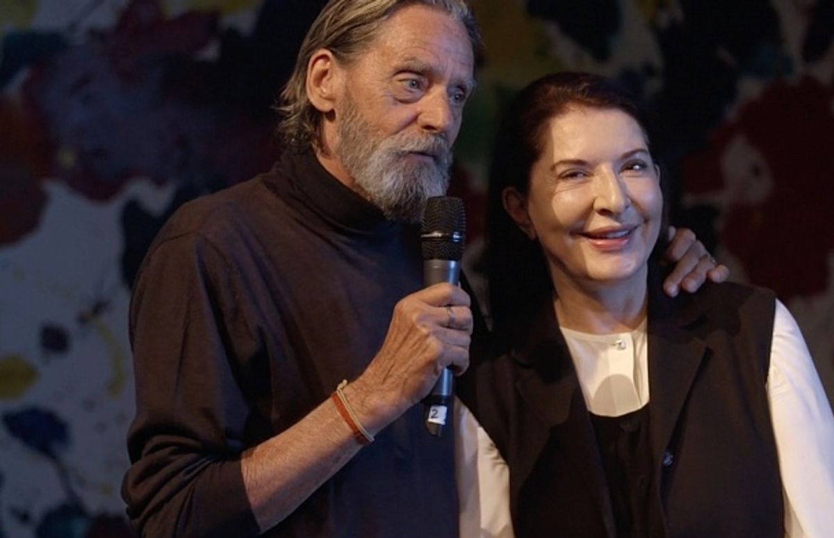 Still from the video The Story of Marina Abramovic and Ulay Image courtesy of Louisiana channel